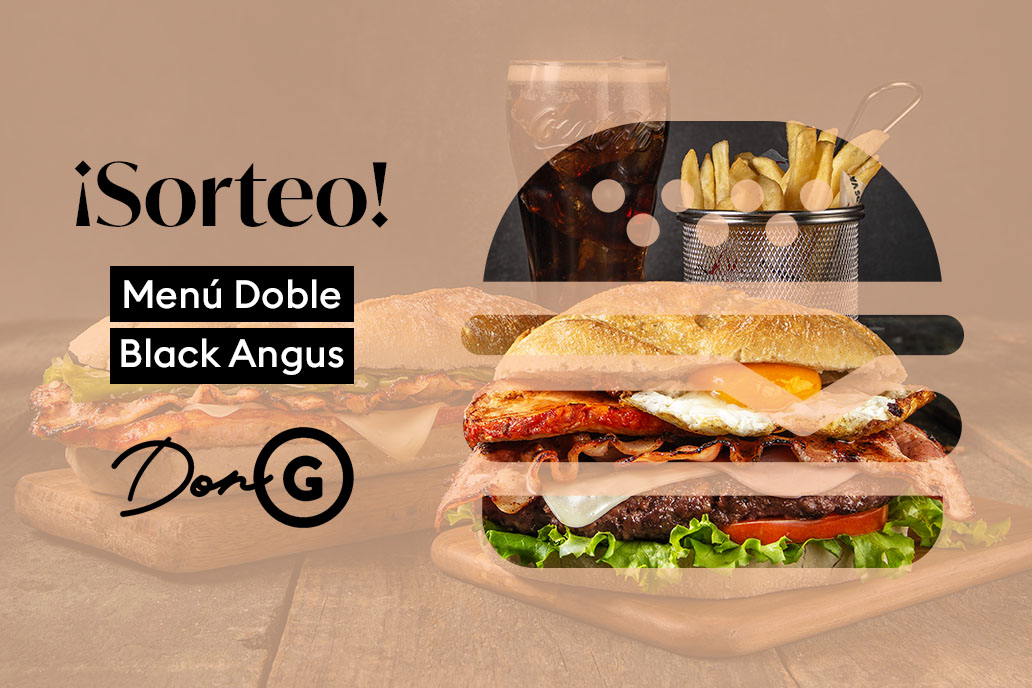 Sorteamos 2 Menús Dobles Black Angus de Don G