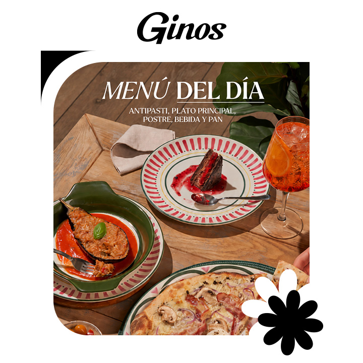 Ginos Parque Corredor estrena nuevo Menú del Día